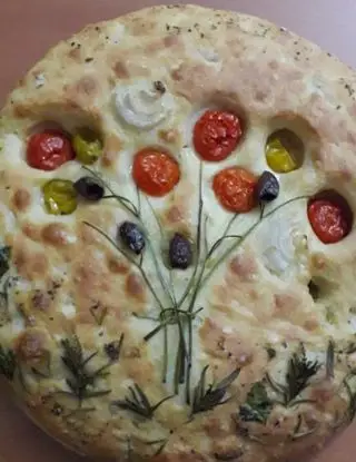 Ricetta Focaccia garden a lunga lievitazione di simoneantonella54