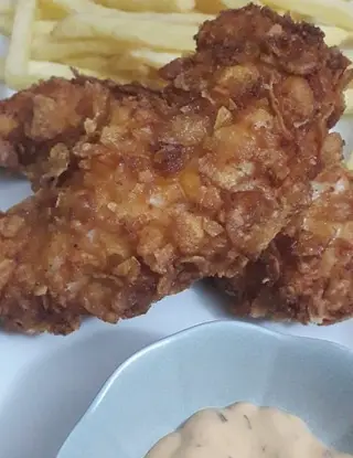 Ricetta Nuggets di pollo ai cornflakes di simoneantonella54