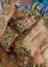 Ricetta Chiacchiere al pistacchio