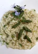 Ricetta Risotto con erbe aromatiche e asparagi