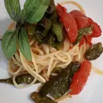 Ricetta Spaghetti con friggitelli e pomodorini