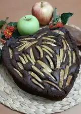 Ricetta Torta cioccolato e mele.