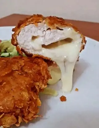 Ricetta Fagottini di petto di pollo impanati con cornflakes di simoneantonella54