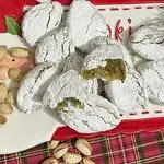 Ricetta Ricciarelli al pistacchio #NataleAltaCucina
