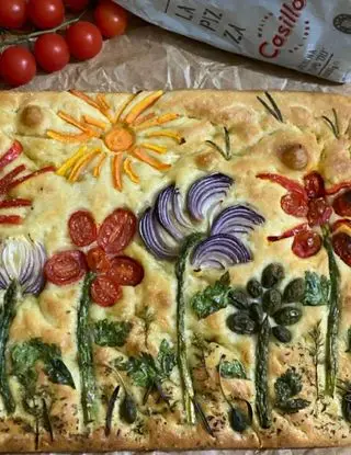 Ricetta Focaccia garden di simoneantonella54