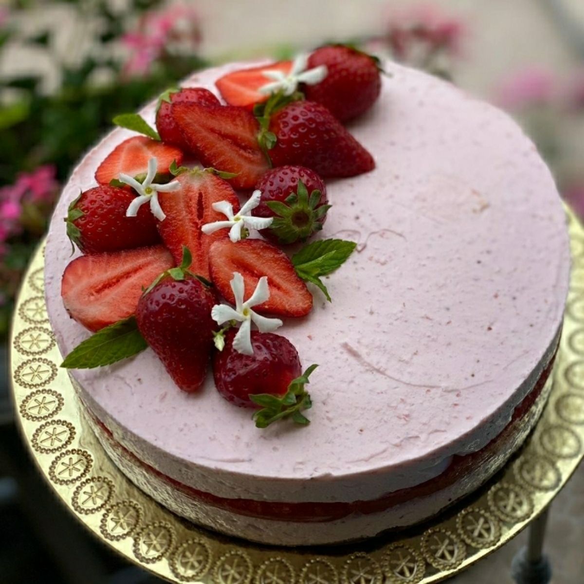 Cheesecake alle fragole