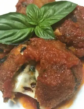 Ricetta Polpette di melanzane alla parmigiana di Al.ta Cucina di simoneantonella54