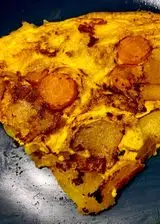 Ricetta Frittata con patate e carote al curry