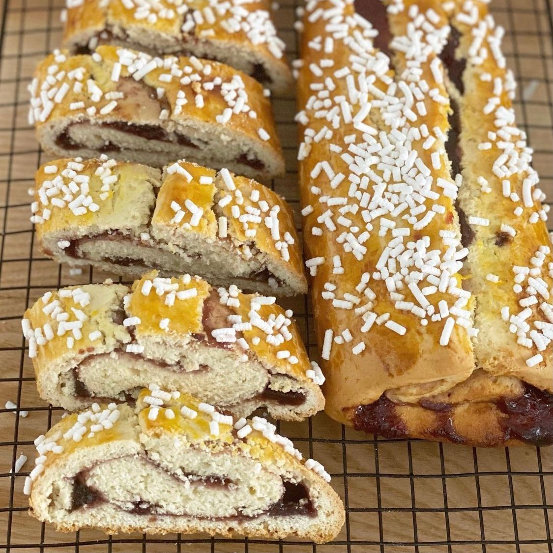 Crostata arrotolata
