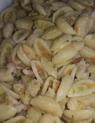 Ricetta Gnocchetti sardi con zucchine e pancetta di vania_chef