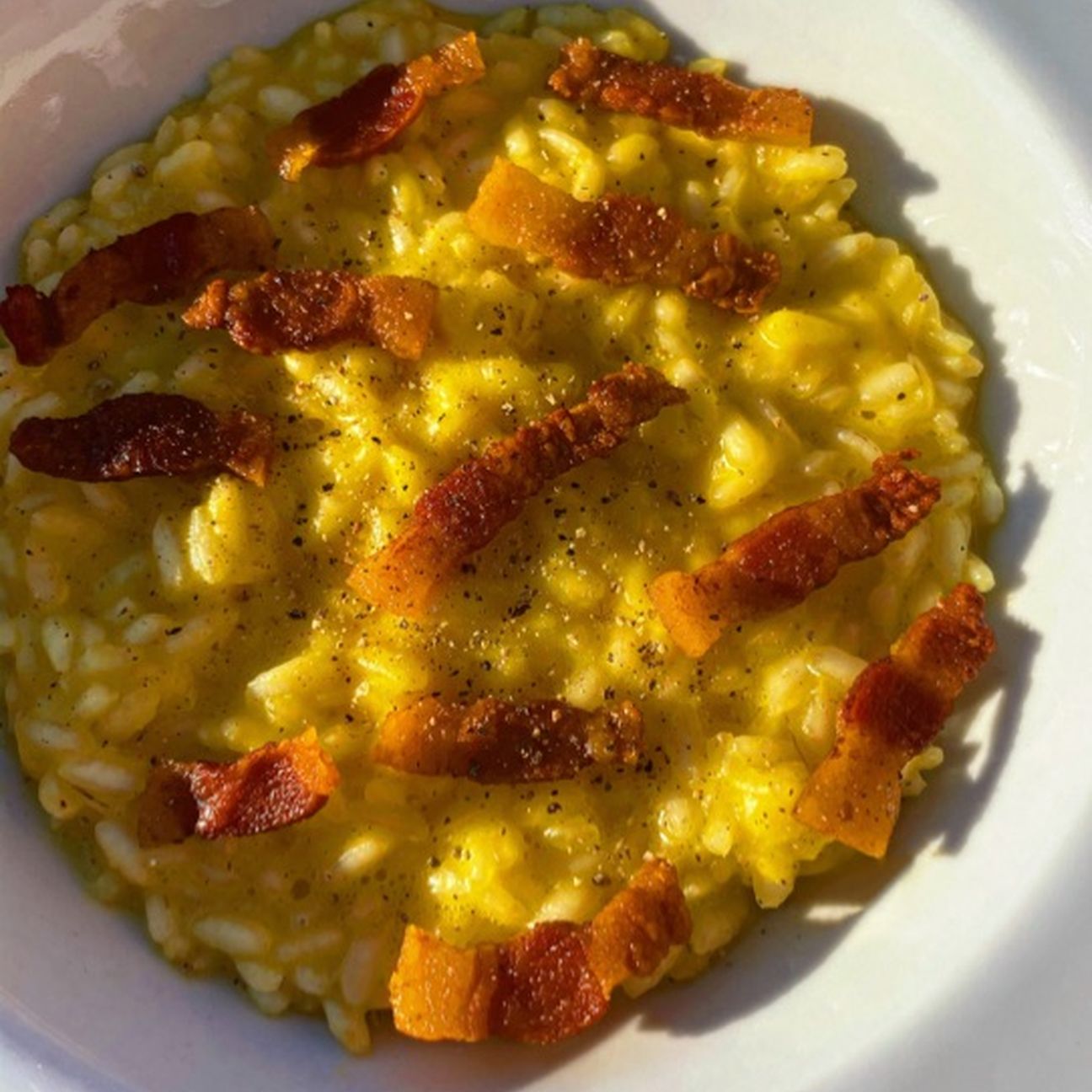 “Risotto alla carbonara”