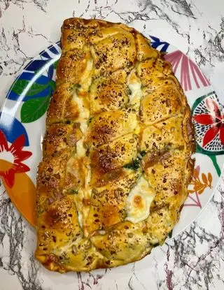 Ricetta Rustico di sfoglia con ricotta, spinaci e mozzarella super filante!!! di ilmiopiattoacolori