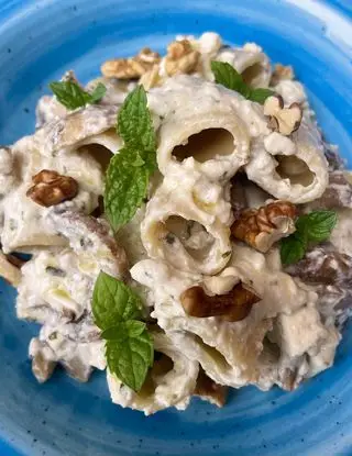 Ricetta Funghi feta pasta di ilmiopiattoacolori