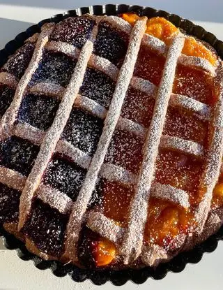 Ricetta CROSTATA MORBIDA BIGUSTO CON RICOTTA E CONFETTURE di ilmiopiattoacolori