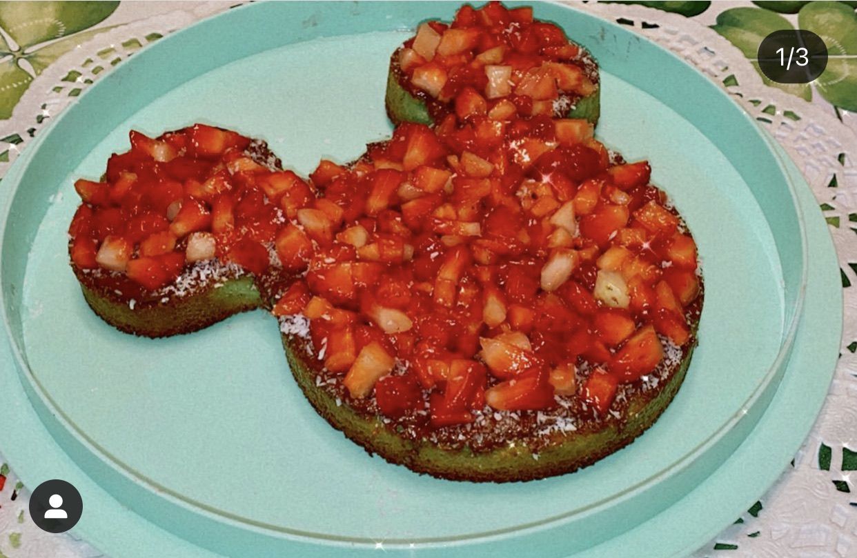 Torta Fantasia: cocco e menta