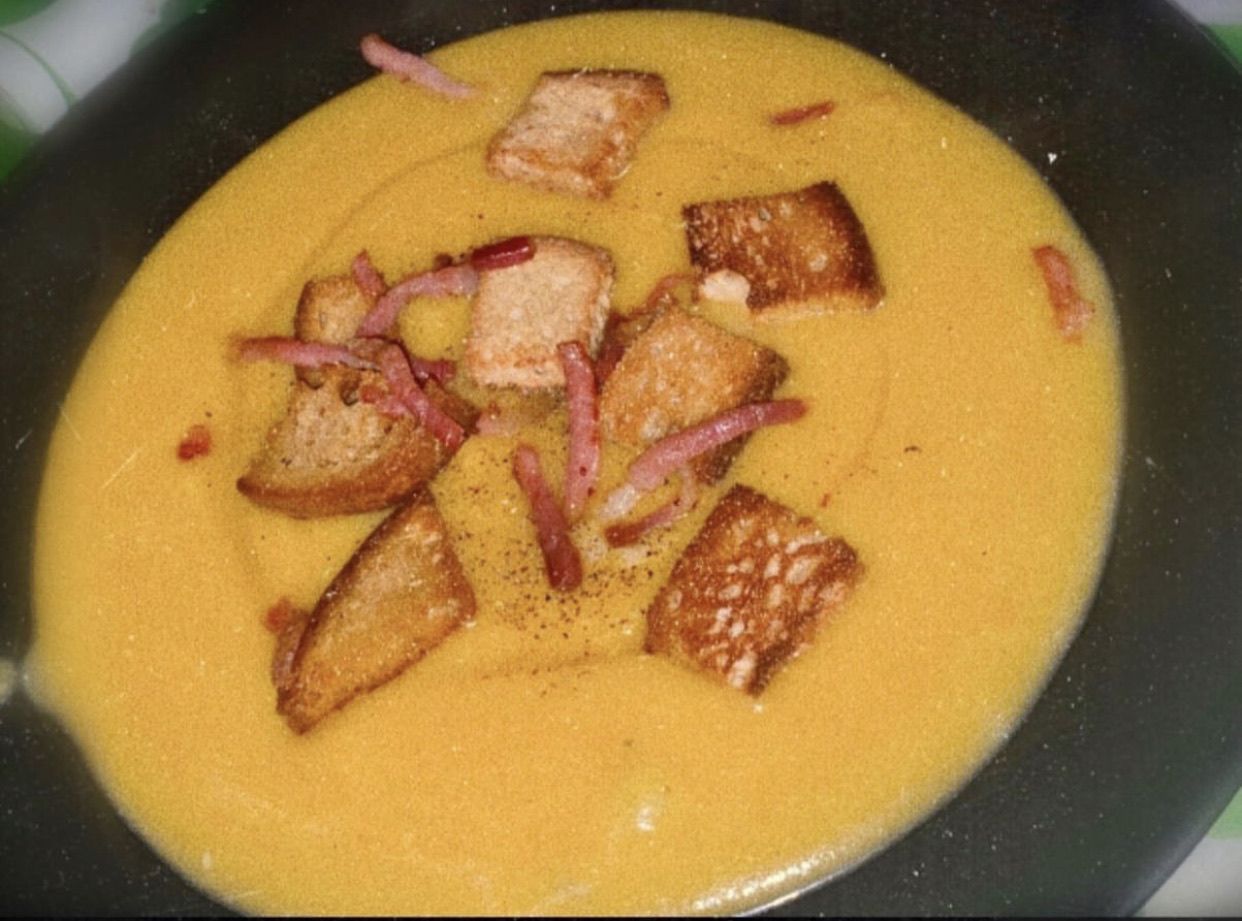 Vellutata di zucca #apranzodainonni