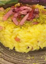 Ricetta Risotto zafferano e speck