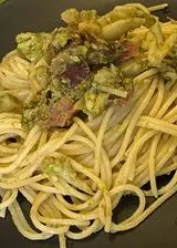 Ricetta Spaghetti broccoli e speck