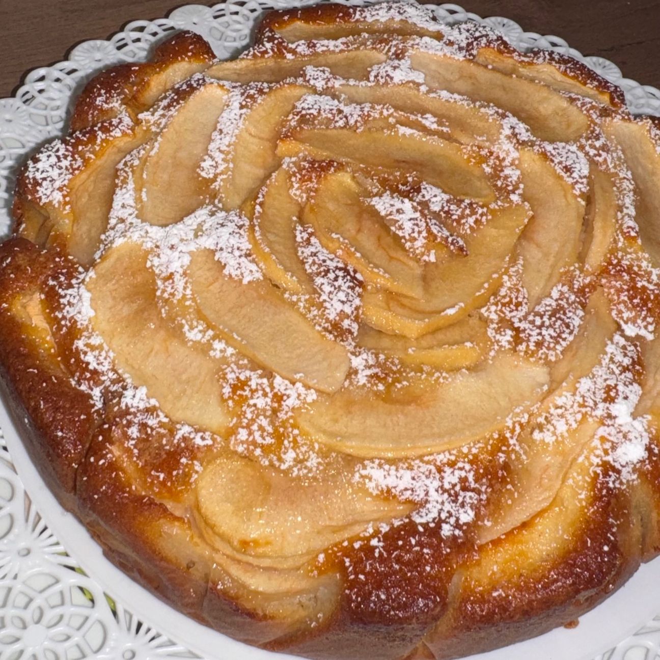 Torta di mele al mascarpone
