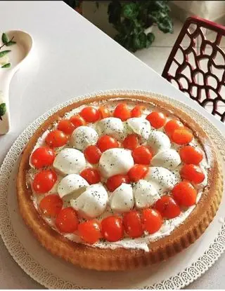 Ricetta Crostata salata pomodoro e mozzarella di terryferrante