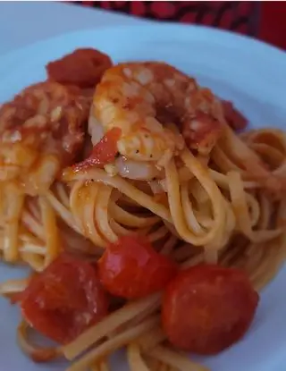 Ricetta Linguine con gamberi di terryferrante