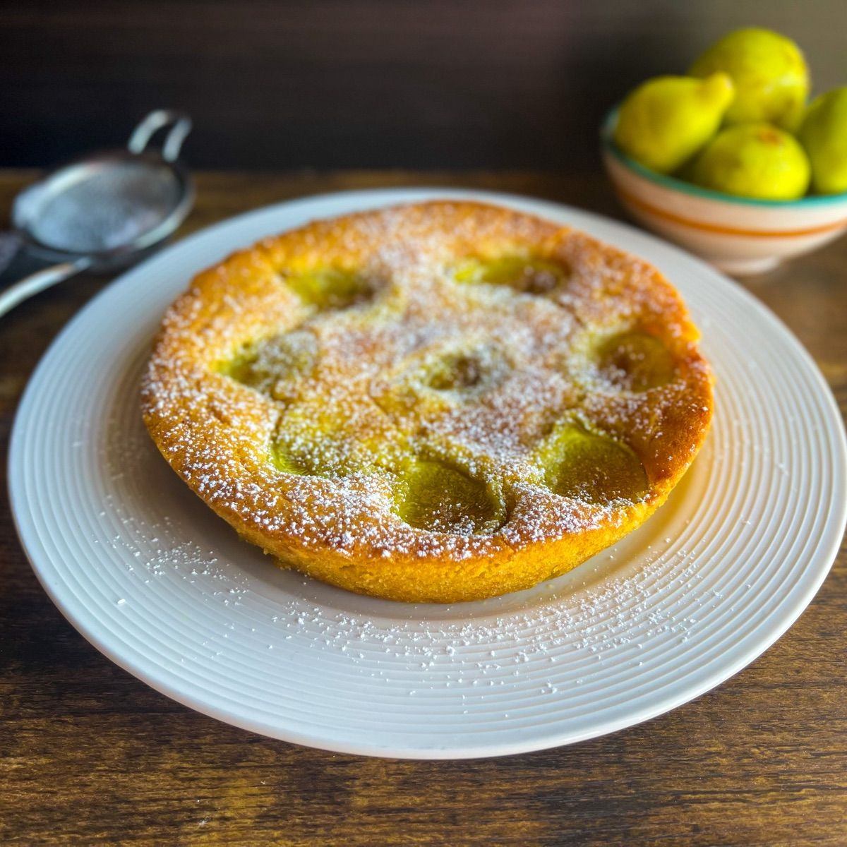 Torta morbida di Fichi Freschi