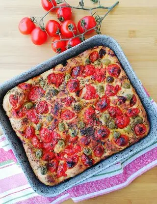 Ricetta Focaccia barese di cucina_e_non_solo