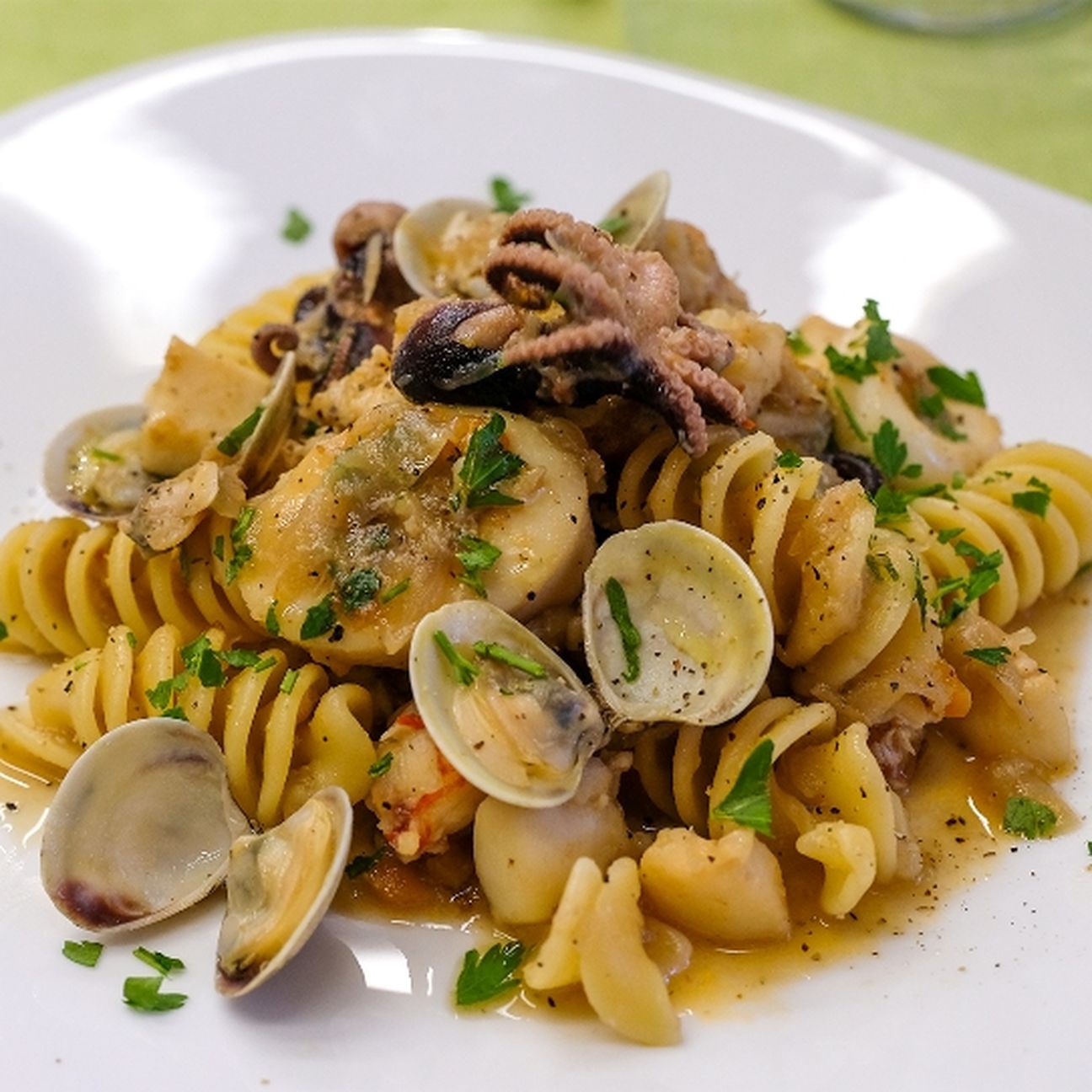 Fusilloni alla genovese di mare