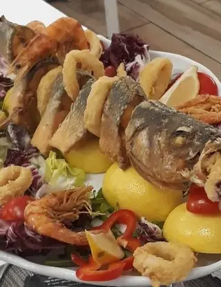 Ricetta A spigola fritta con gamberi e calamari di ginopaletta93