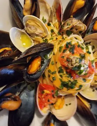 Ricetta Linguine ai frutti di mare di ginopaletta93