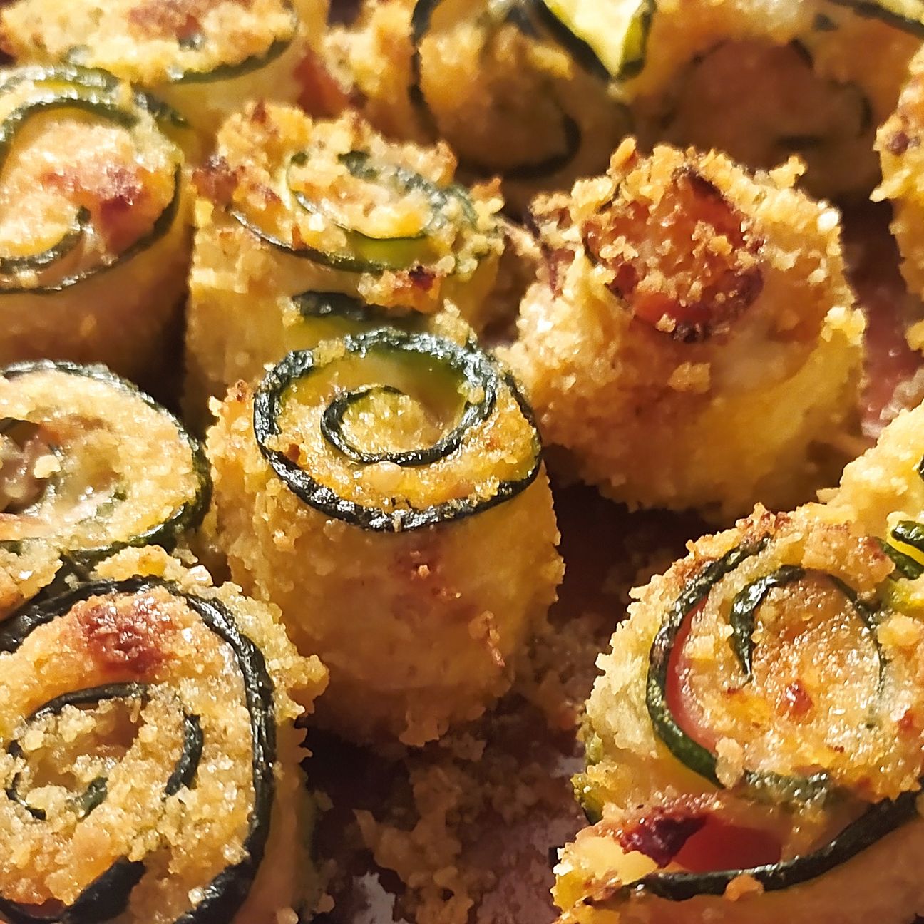 Involtini di zucchine