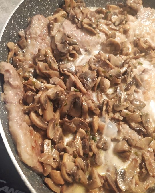 Maiale ai funghi
