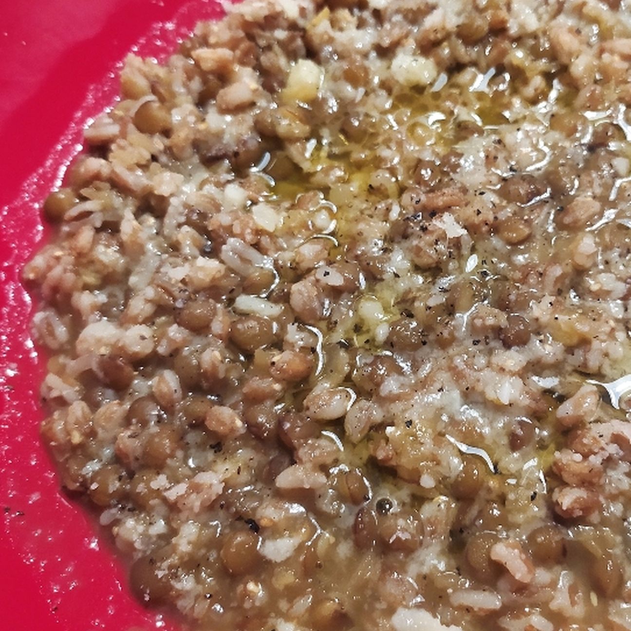 Zuppa di farro e lenticchie
