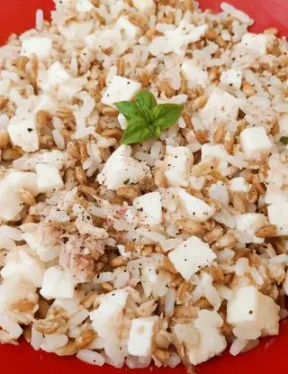 Ricetta Insalata cereali, tonno e mozzarella di francescacass