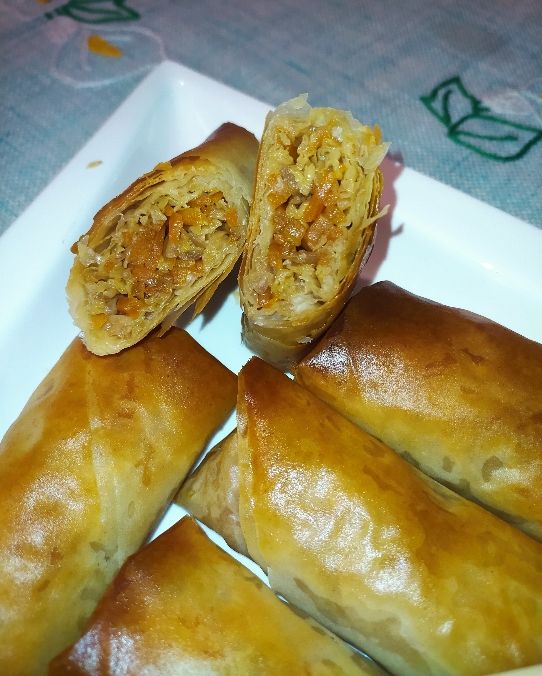 Involtini primavera al forno