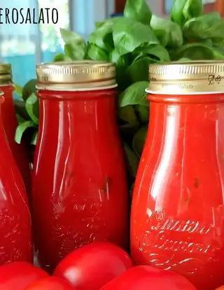 Ricetta Conserva di salsa al pomodoro di capperosalato