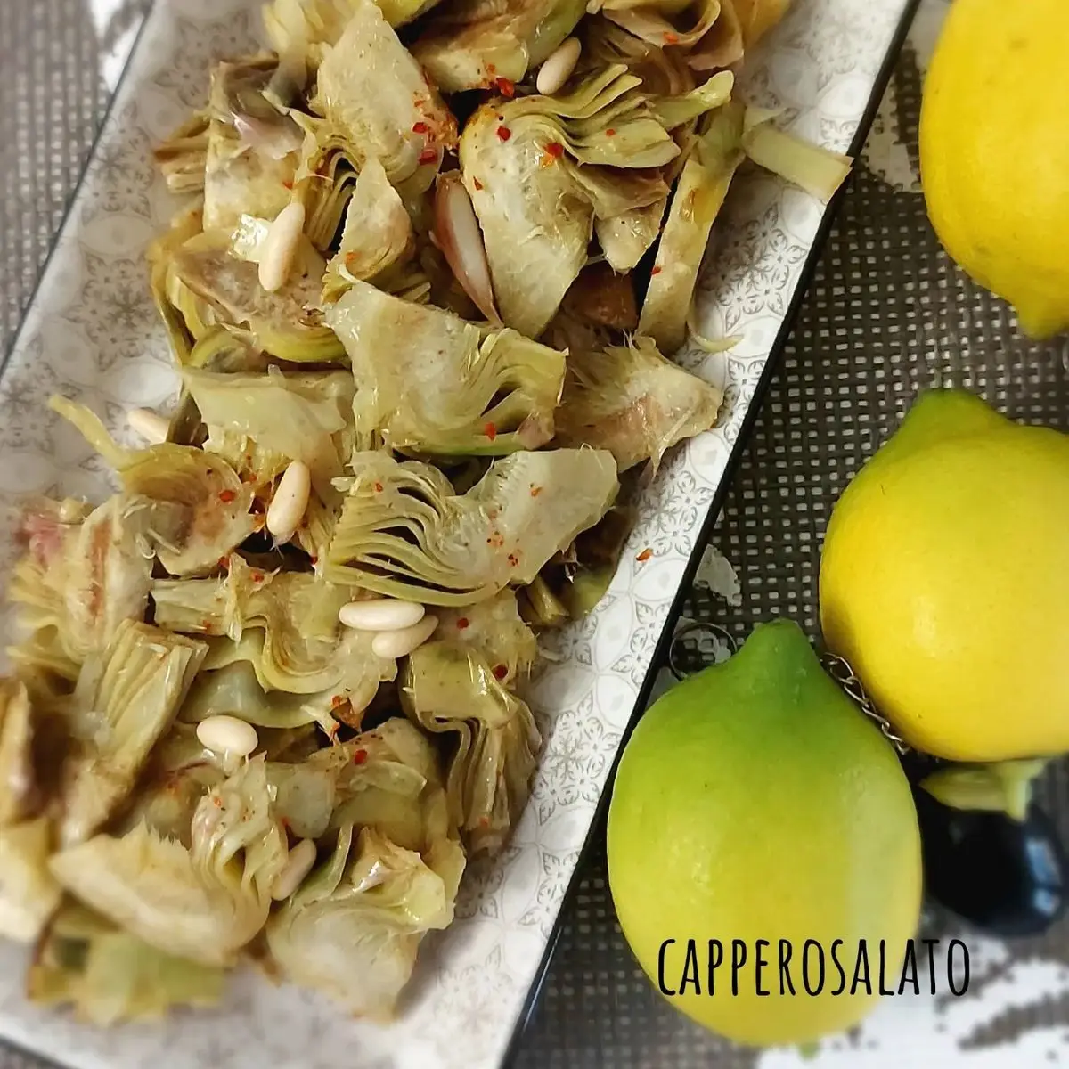 Ricetta Carciofi in padella di Capperosalato