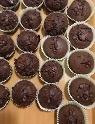Ricetta Muffin al cioccolato con albumi di IncucinaconFily