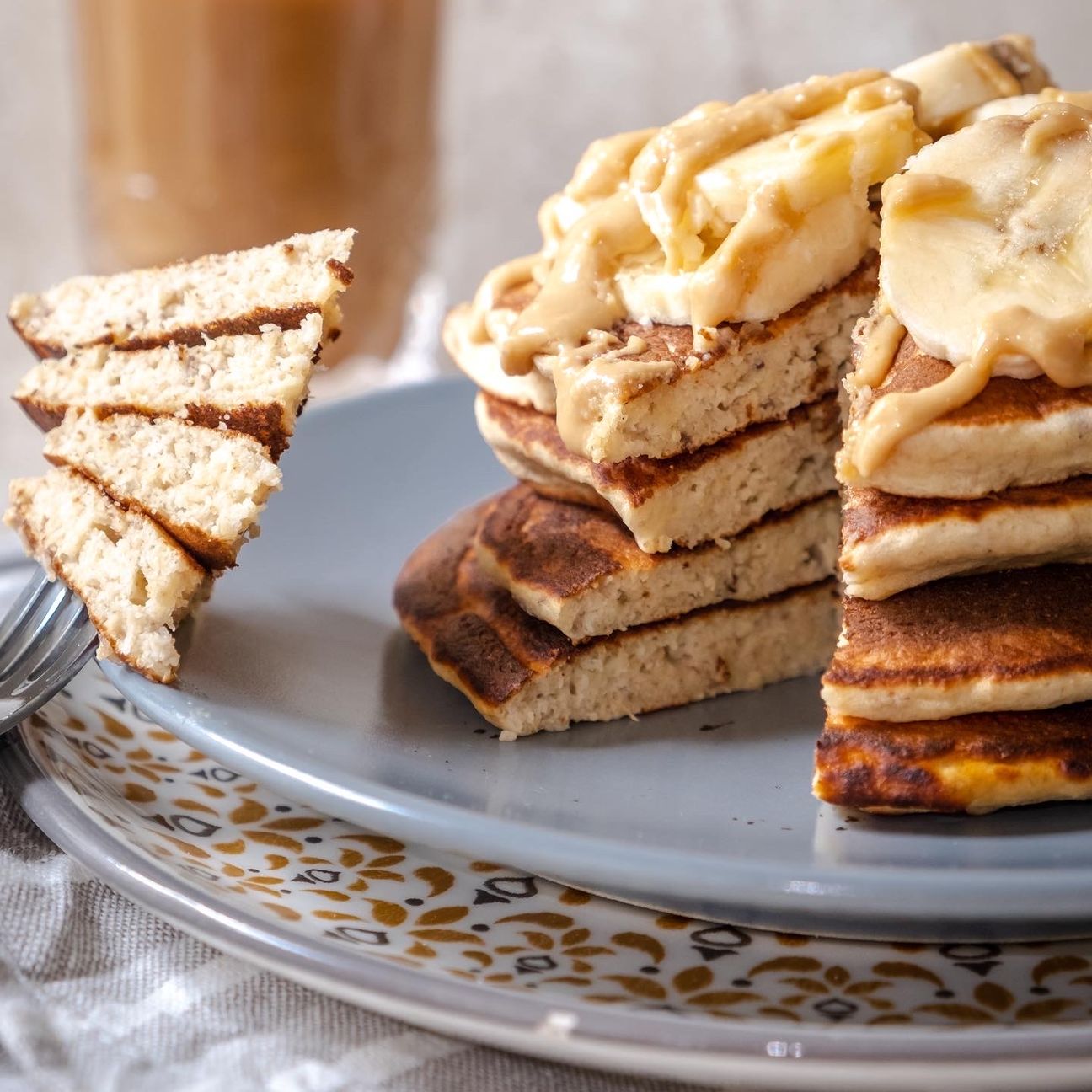 Pancakes proteici alla banana
