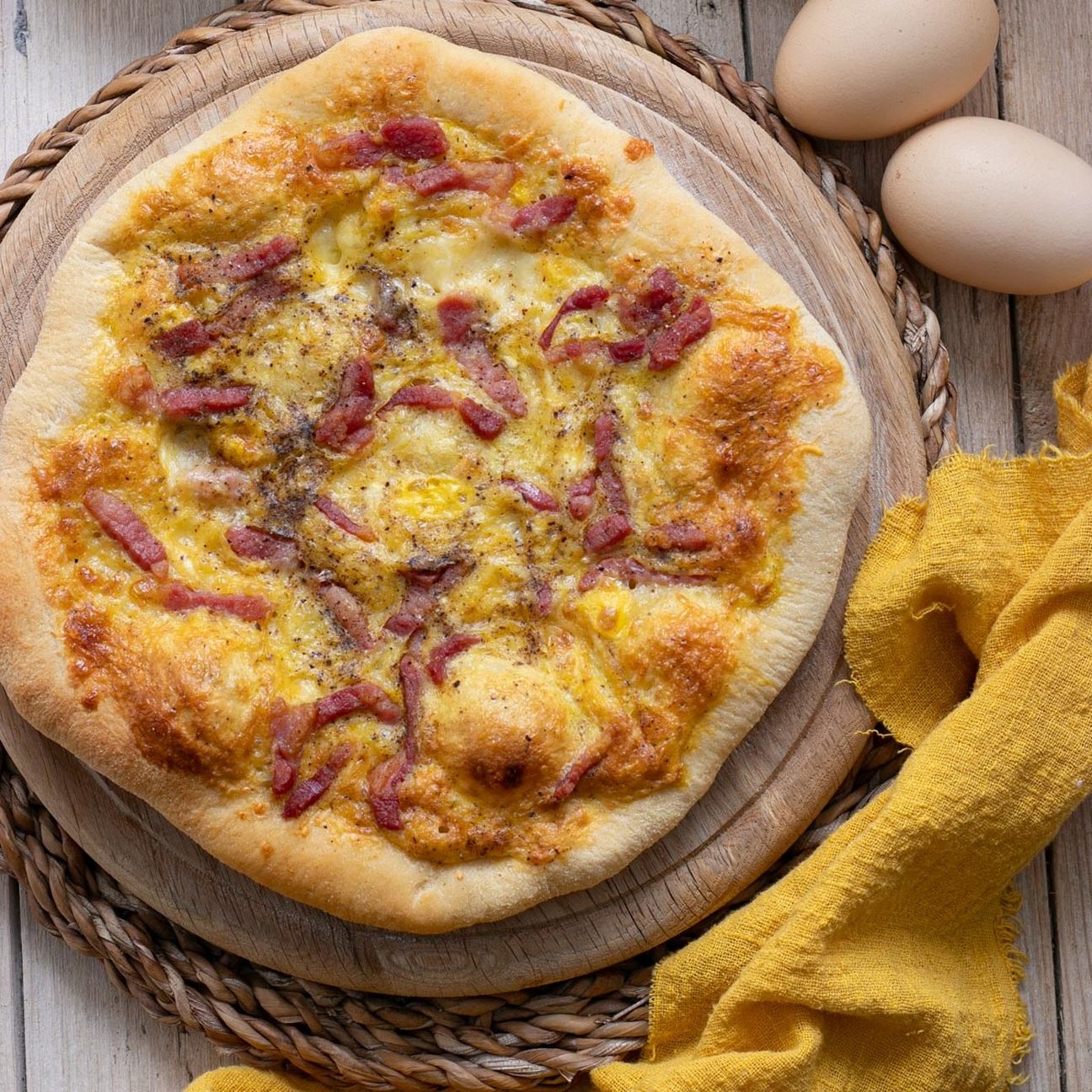 Pizza Carbonara