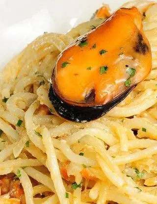 Ricetta Carbonara di cozze di nennelluccia