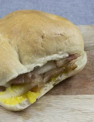 Ricetta Panino alla carbonara di nennelluccia