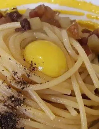 Ricetta Carbonara scomposta di nennelluccia