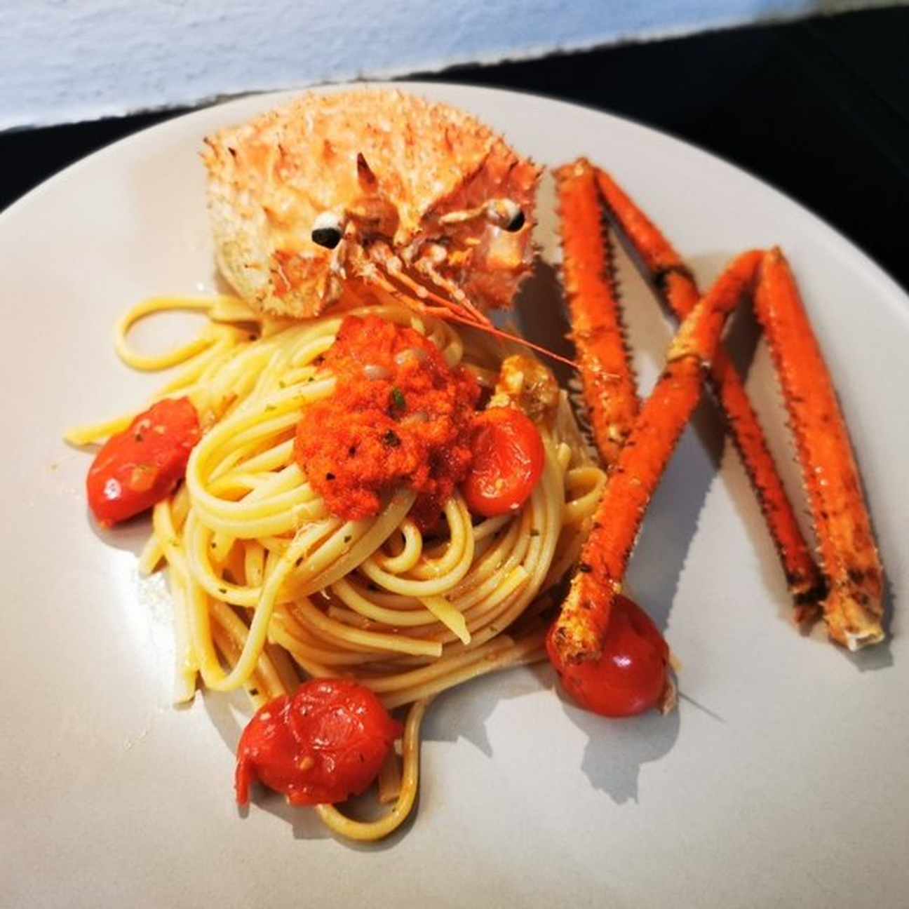Linguine alla granseola