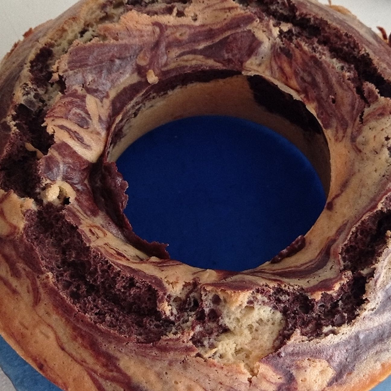 Ciambellone bicolore