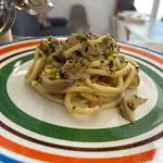 Ricetta Pasta con funghi porcini speck e pistacchi