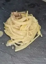 Ricetta Spaghettone, con acciughe zest di limone e parmigiano
