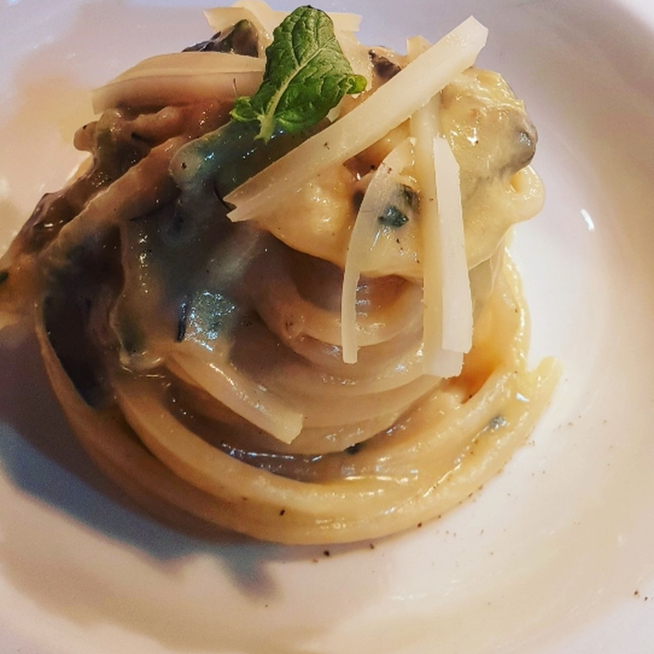 Spaghettone alla Nerano