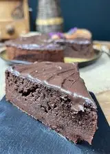 Ricetta TORTA CON  PUREA DI MELE E CACAO