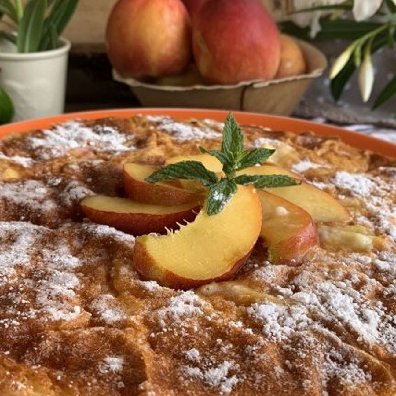 CLAFOUTIS ALLE PESCHE